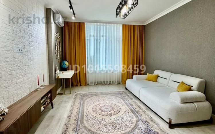 2-комнатная квартира · 74 м² · 6/12 этаж, Жанибек Керей Хана 50 — Аль-Фараби за 66 млн ₸ в Астане, Есильский р-н — фото 2