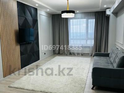 2-комнатная квартира, 70 м², 16/21 этаж помесячно, Варламова 27а за 350 000 〒 в Алматы, Алмалинский р-н