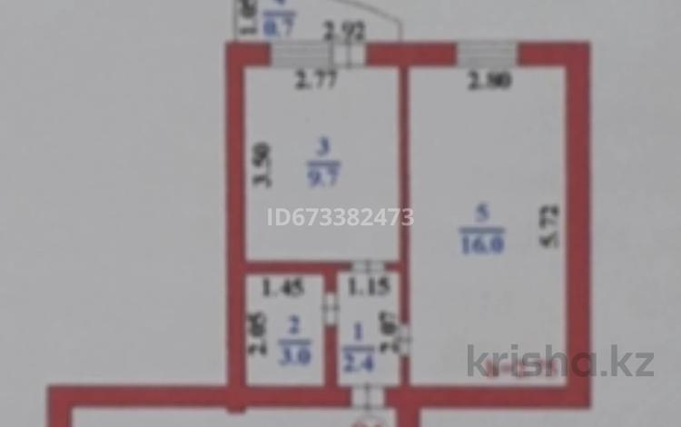 1-комнатная квартира, 32 м², 3/5 этаж, мкр Нурсая 25а за 14 млн 〒 в Атырау, мкр Нурсая — фото 3