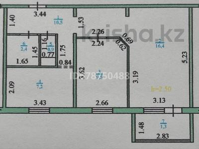2-комнатная квартира, 50 м², 5/9 этаж, 10 микрорайон 4 за 23 млн 〒 в Аксае