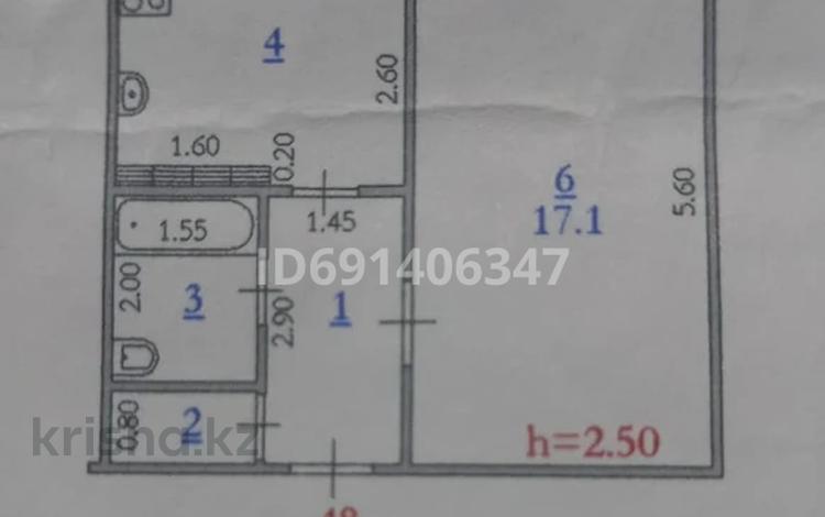 1-комнатная квартира · 34.8 м² · 2/5 этаж, Шевченко 37 за ~ 8.5 млн ₸ в Актобе, мкр Гормолзавод — фото 11