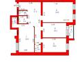 3-комнатная квартира, 136 м², 2/5 этаж, мкр. Алтын орда, Тауелсиздик 99 за 50 млн 〒 в Актобе, мкр. Алтын орда — фото 21