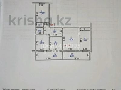4-бөлмелі пәтер · 87 м² · 3/4 қабат, Тонкуруш 11 — Остановка Баумана / СШ 31, бағасы: 21.5 млн 〒 в Таразе