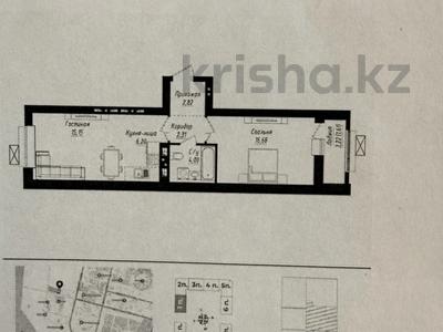 2-бөлмелі пәтер · 49 м² · 7/9 қабат, Хусейн бенталал 13/1, бағасы: 27 млн ₸ в Астане, Нура р-н