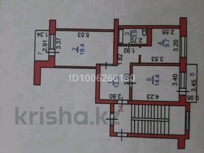 2-бөлмелі пәтер · 68 м² · 5/5 қабат, 1-й микрорайон, Касымканова 16 — Абая Павлова, бағасы: 33 млн ₸ в Костанае