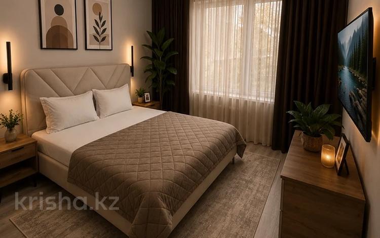 2-комнатная квартира · 65 м² · 3/17 этаж, Радостовца 323а за 45 000 ₸ в Алматы, Бостандыкский р-н — фото 2