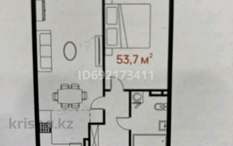 2-комнатная квартира, 53.4 м², 2/9 этаж, Аэропортная 4/2 — Кульджинский тракт за 20 млн 〒 в  — фото 2