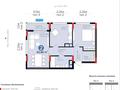 2-бөлмелі пәтер · 63 м² · 6/9 қабат, Туран 57д — Төле би, бағасы: 50.5 млн ₸ в Астане, Нура р-н