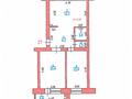 2-бөлмелі пәтер · 57.7 м² · 4/5 қабат, Сарайшик 42, бағасы: 20.5 млн ₸ в Уральске