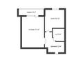 1-комнатная квартира · 35 м² · 1/9 этаж, Сарыарка за 16 млн ₸ в Кокшетау — фото 17