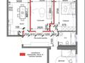 3-бөлмелі пәтер · 80 м² · 1/4 қабат, мкр Юго-Восток, Алтын Арка 20, бағасы: 43 млн ₸ в Караганде, Казыбек би р-н — фото 2