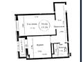 1-бөлмелі пәтер · 39.66 м² · 6/9 қабат, Е 418 10, бағасы: 16 млн ₸ в Астане, Нура р-н — фото 2