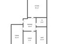 3-комнатная квартира · 134.5 м² · 2/10 этаж, Маресьева за 39.9 млн ₸ в Актобе — фото 17