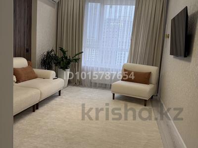 2-комнатная квартира · 58.7 м² · 9/12 этаж, Санжара Асфендиярова 12 за 46 млн ₸ в Астане, Нура р-н