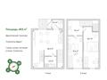3-бөлмелі пәтер · 70 м², Микрорайон Айжарык 1в, бағасы: 29.5 млн ₸ в Туздыбастау (Калинино) — фото 12