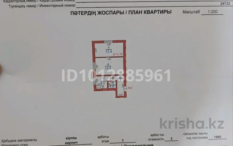 2-комнатная квартира · 36 м² · 1/2 этаж, Макатаева 70 за 14 млн ₸ в Шамалгане — фото 2
