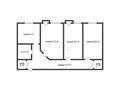 3-комнатная квартира · 59.4 м² · 9/9 этаж, Ленина за ~ 13.2 млн ₸ в Рудном — фото 6