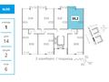 2-бөлмелі пәтер · 39.2 м² · 6/9 қабат, мкр Шугыла, Алатау 12а/1, бағасы: 21.3 млн ₸ в Алматы, Наурызбайский р-н — фото 2