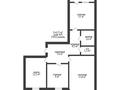 3-комнатная квартира · 67.3 м² · 4/9 этаж, мкр 12 за 22.5 млн ₸ в Актобе — фото 5