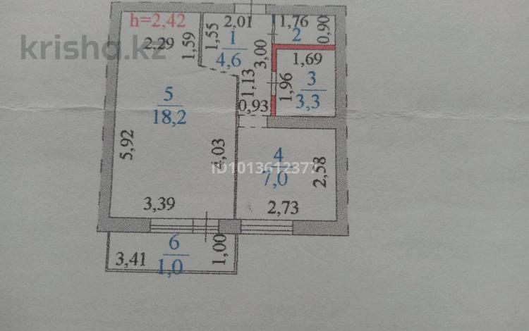 1-бөлмелі пәтер · 36 м² · 4/5 қабат, Сары-Арка 31 — А.Джангильдина., бағасы: 15.3 млн ₸ в Астане, Сарыарка р-н — фото 2