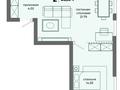 2-комнатная квартира · 55.84 м² · 3/9 этаж, K.Рыскулбекова 3 — Мактымкулы за ~ 20.1 млн ₸ в Астане, Алматы р-н