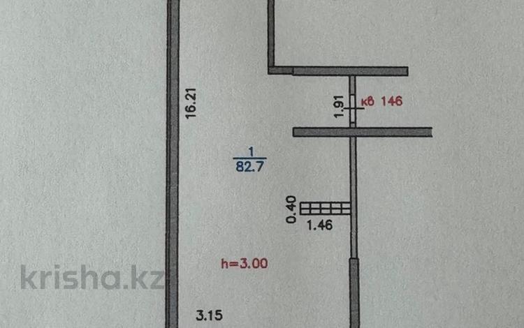 2-комнатная квартира · 82.7 м² · 8/13 этаж, Тастак-1 м-н 348/1 к5 — Показ в любое время за 38 млн 〒 в Алматы, Ауэзовский р-н — фото 2