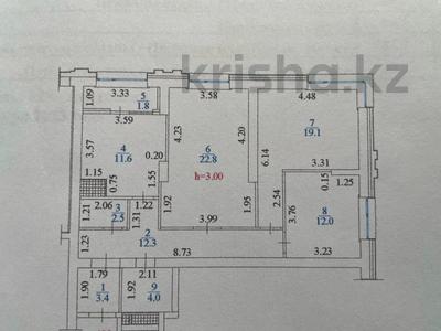 3-бөлмелі пәтер, 89 м², 9/17 қабат, Утеген батыра 11 — С документами, бағасы: 51 млн 〒 в Алматы, Ауэзовский р-н