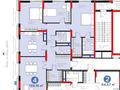 4-комнатная квартира · 139 м² · 12/20 этаж, Кайым Мухамедханов 6/1 — Толе би за 125 млн ₸ в Астане, Нура р-н
