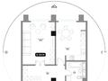 1-бөлмелі пәтер · 55.3 м² · 2/6 қабат, Толе би 42 — Кунаева, бағасы: 94 млн ₸ в Алматы, Медеуский р-н — фото 6