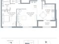 2-комнатная квартира · 68.41 м² · 6/7 этаж, По ул. Ханов Керея и Жанибека, напротив Президентского парка за ~ 49.9 млн ₸ в Астане, Есильский р-н — фото 7