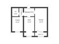 2-комнатная квартира · 75 м² · 3/5 этаж, Алтын Орда (бывш Батыс-2) за 33 млн ₸ в Актобе — фото 23