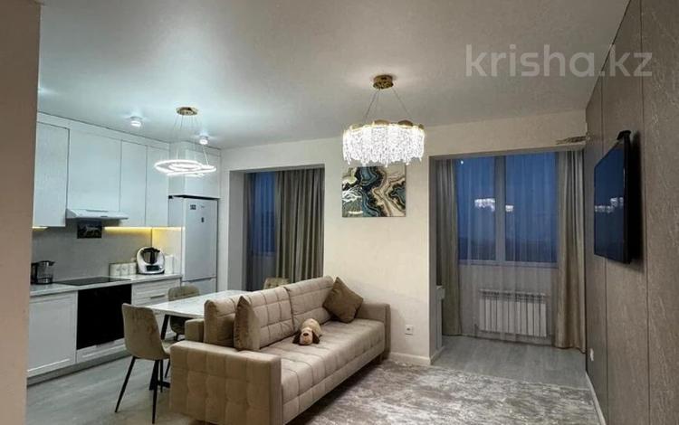 2-бөлмелі пәтер · 60 м² · 9/16 қабат, Навои 9/1, бағасы: 52.5 млн ₸ в Алматы, Ауэзовский р-н — фото 2