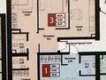 3-комнатная квартира · 74 м² · 3/9 этаж, Сыганак 12 за 54.5 млн ₸ в Астане, Нура р-н — фото 6