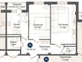 2-бөлмелі пәтер · 65.4 м² · 6/12 қабат, мкр Нурсая, Султана бейбарыса 436 — Маденова, бағасы: 28.5 млн ₸ в Атырау