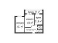 2-комнатная квартира, 68.9 м², 7/9 этаж, Назарбаева 195 за 34.7 млн 〒 в Костанае — фото 12