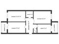 3-бөлмелі пәтер · 80.4 м² · 8/8 қабат, сарыарка 3/1, бағасы: 45 млн ₸ в Кокшетау — фото 14