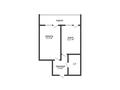 1-бөлмелі пәтер · 41.8 м² · 2/4 қабат, БЕРЕКЕ, бағасы: 18 млн ₸ в Костанае — фото 9