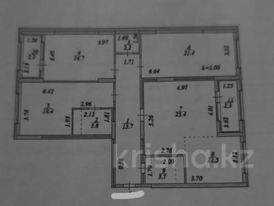 4-комнатная квартира · 123 м² · 5/17 этаж, Туран 83/2 за ~ 54 млн ₸ в Астане, Нура р-н