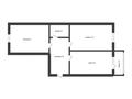 2-бөлмелі пәтер · 70 м² · 7/10 қабат, Габдулина 4, бағасы: ~ 46 млн ₸ в Кокшетау — фото 12