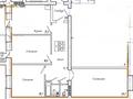 3-бөлмелі пәтер · 100 м² · 1/9 қабат, Кеменгер 36, бағасы: 34 млн ₸ в Уральске
