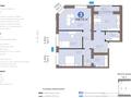 3-бөлмелі пәтер · 109 м² · 4/9 қабат, Е-899 5/1, бағасы: 93 млн ₸ в Астане, Нура р-н