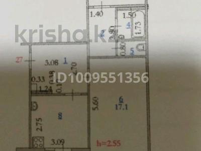2-бөлмелі пәтер · 53.8 м² · 4/5 қабат, Абулхаир хана 27А, бағасы: 16 млн ₸ в Актобе