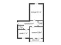 2-комнатная квартира · 47.8 м² · 5/5 этаж, мкр 5, тургенева за 13 млн ₸ в Актобе — фото 12