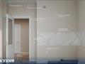 2-комнатная квартира · 45.82 м² · 8/17 этаж, мкр Уркер, Е 908 22 — Квартира с ремонтом! за 31.9 млн ₸ в Астане, Нура р-н — фото 5