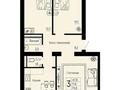 3-комнатная квартира, 75.4 м², 4/5 этаж, ЖМ Лесная поляна 47 за 22 млн 〒 в Косшы — фото 4
