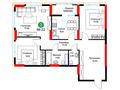 3-бөлмелі пәтер · 87.5 м², Нура р-н, бағасы: ~ 47.7 млн ₸ в Астане — фото 3