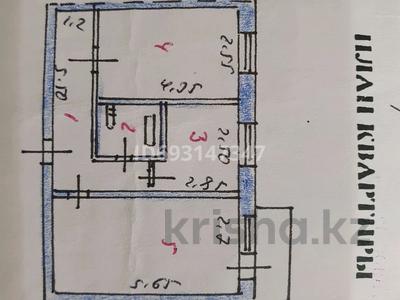 2-комнатная квартира, 44.4 м², 2/5 этаж, жирентаева 13 за 15 млн 〒 в Астане, Алматы р-н