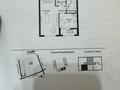 1-комнатная квартира · 38.8 м² · 3 этаж, мкр Нуркент, Турара Рыскулова 2Б/1 за 29 млн ₸ в Алматы, Алатауский р-н