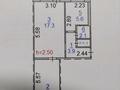 2-бөлмелі пәтер · 44.7 м² · 5/5 қабат, Ворошилова 52, бағасы: 15.2 млн ₸ в Костанае — фото 10