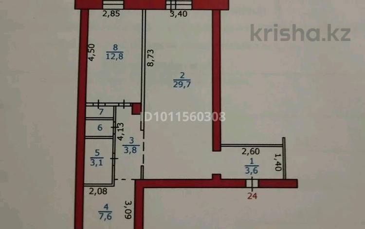 2-бөлмелі пәтер · 65 м², Независимости 5 — Гостиница Алтай, бағасы: 15 млн ₸ в Риддере — фото 2